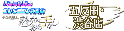 非濃厚接触型コンビニエンス風俗-手コキ婦人 熟女のおも手なし[五反田・渋谷店]